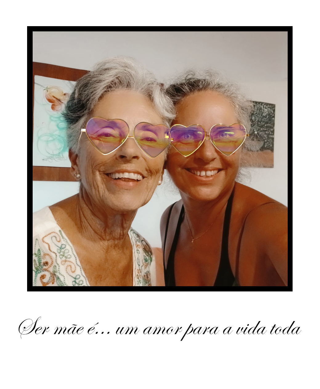 polaroid – mamae e gabi